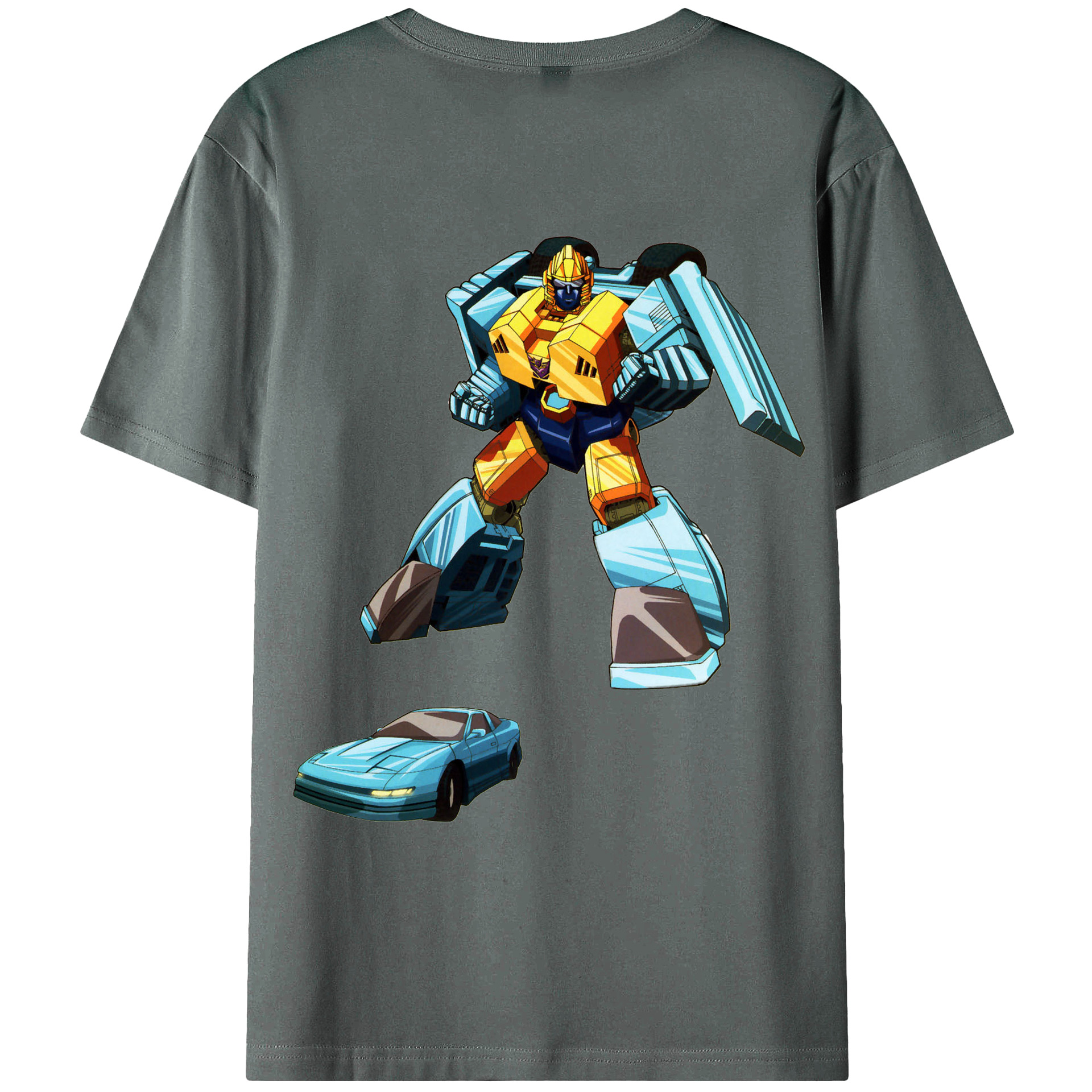 （画像用）  綿100％ メンズ半袖Tシャツ（バックプリント） 通気性